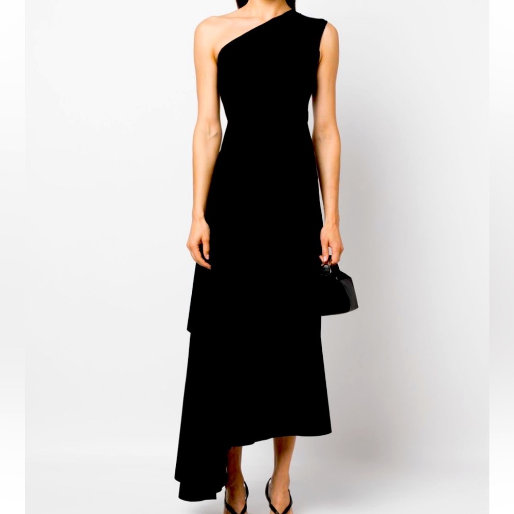 🌟New🌟Johanna Parv One Shoulder Asymmetric Maxi Dress